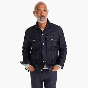 J Crew Classic Denim Jacket in Resin Rinse NWOT